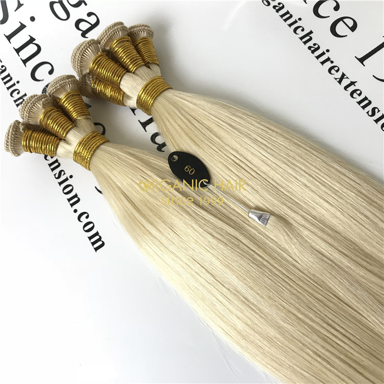 2021 hot best quality remy hair hand tied weft-M9